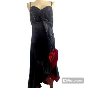 Eureka Black/red prom/homecoming dress.